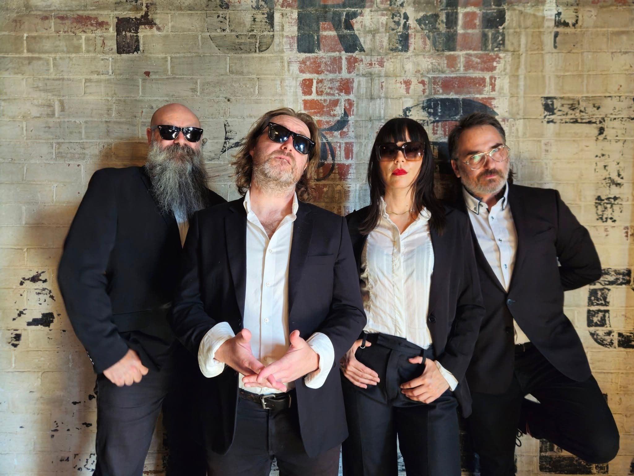 The Tarantinos performing at Brunswick Music Festival 2026