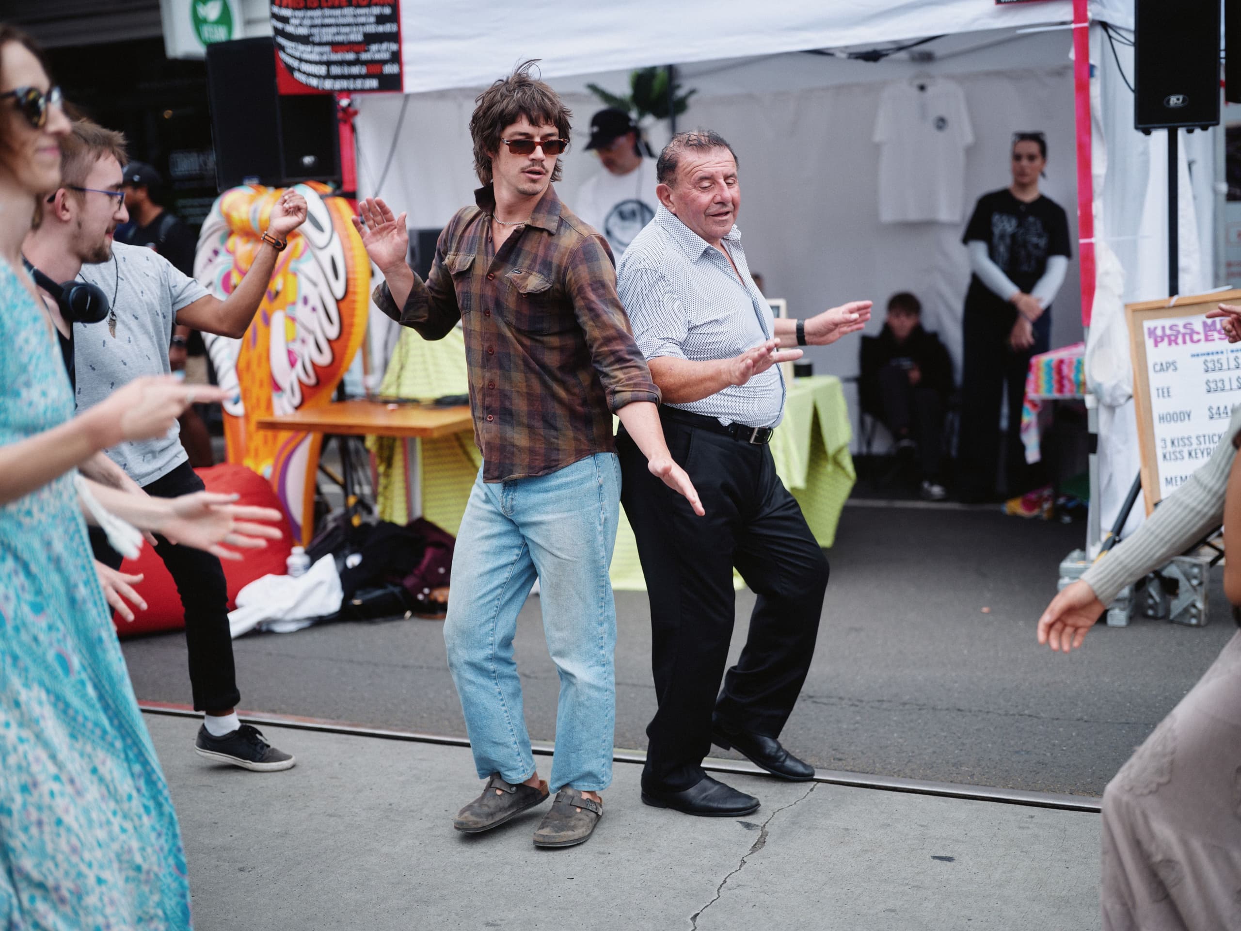 Kiss FM DJs performing at Brunswick Music Festival 2026