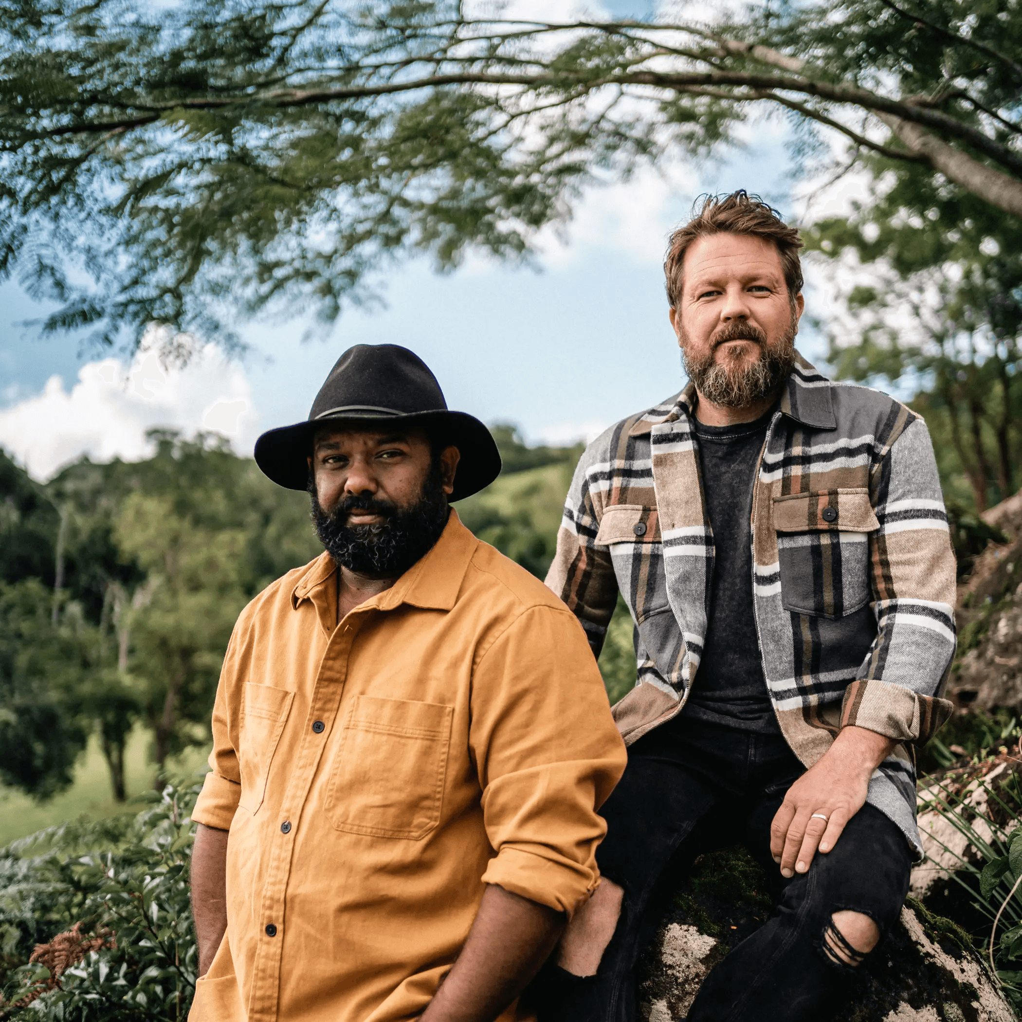 Busby Marou performing at Brunswick Music Festival 2026